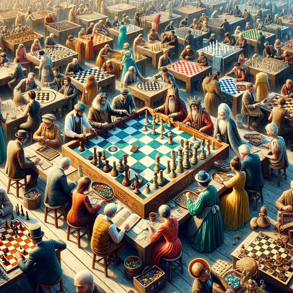 Vibrant board game artwork showcasing the impact of visual design techniques on enhancing play, highlighting the role of art in board games for an immersive gaming experience.